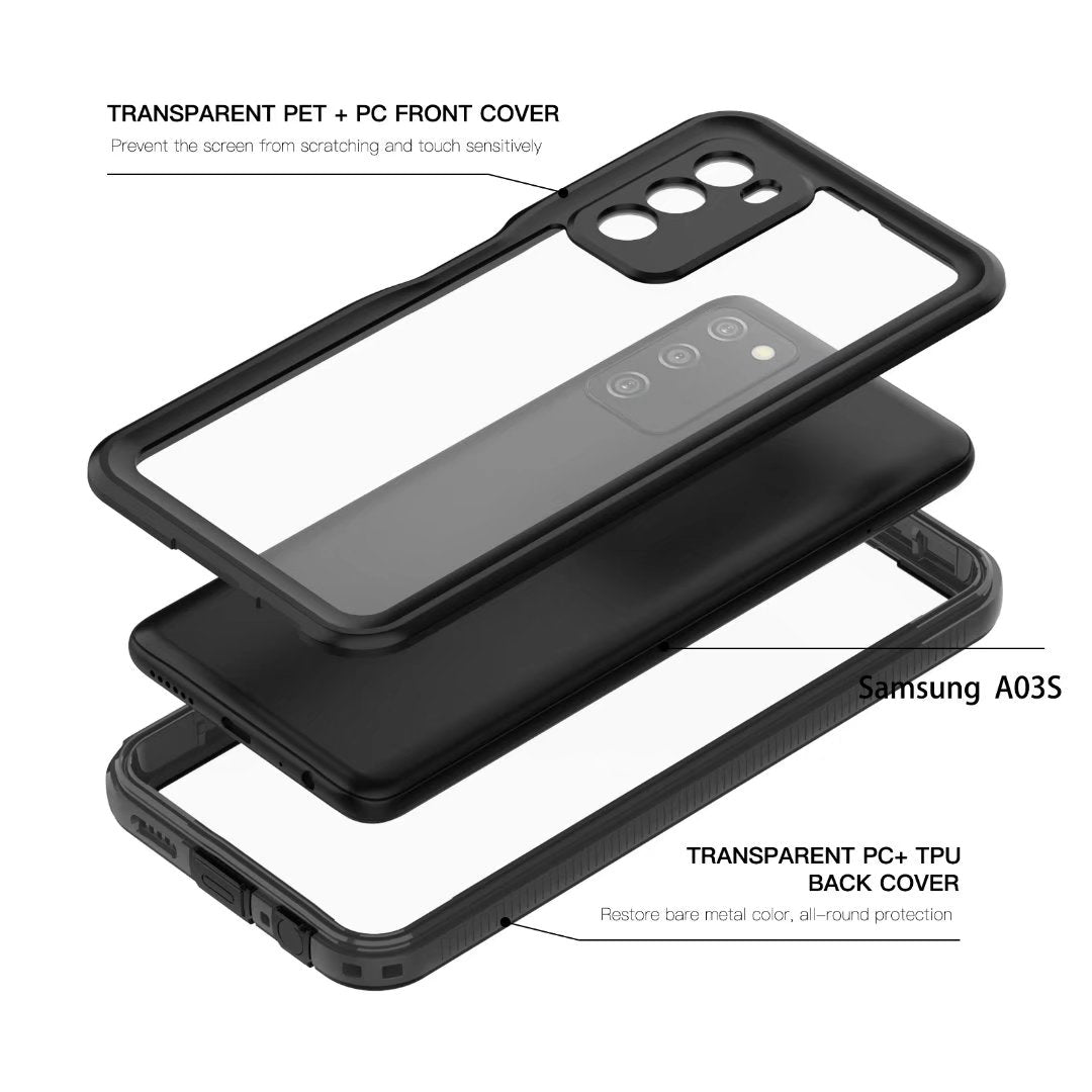 ultramarinetech-for-shellbox-burst-slim-clear-waterproof-galaxy-a03s-phone-case-7
