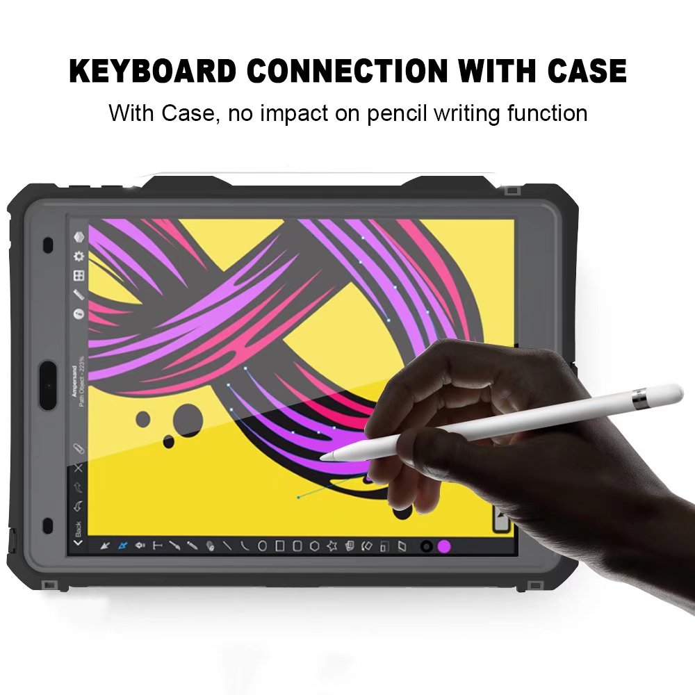 ultramarinetech-for-shellbox-burst-slim-clear-waterproof-ipad-9-tablet-case-10