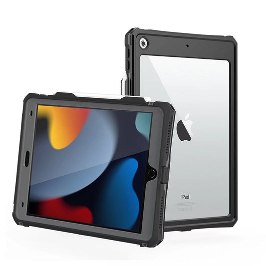 ultramarinetech-for-shellbox-burst-slim-clear-waterproof-ipad-9-tablet-case-13