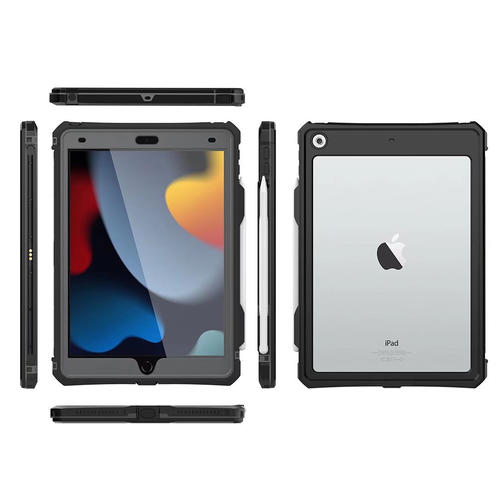 ultramarinetech-for-shellbox-burst-slim-clear-waterproof-ipad-9-tablet-case-9
