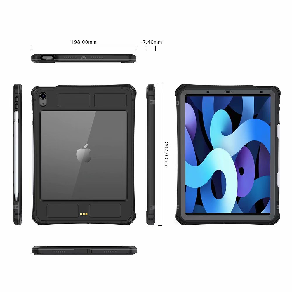 ultramarinetech-for-shellbox-burst-slim-clear-waterproof-ipad-air-4-tablet-case-1