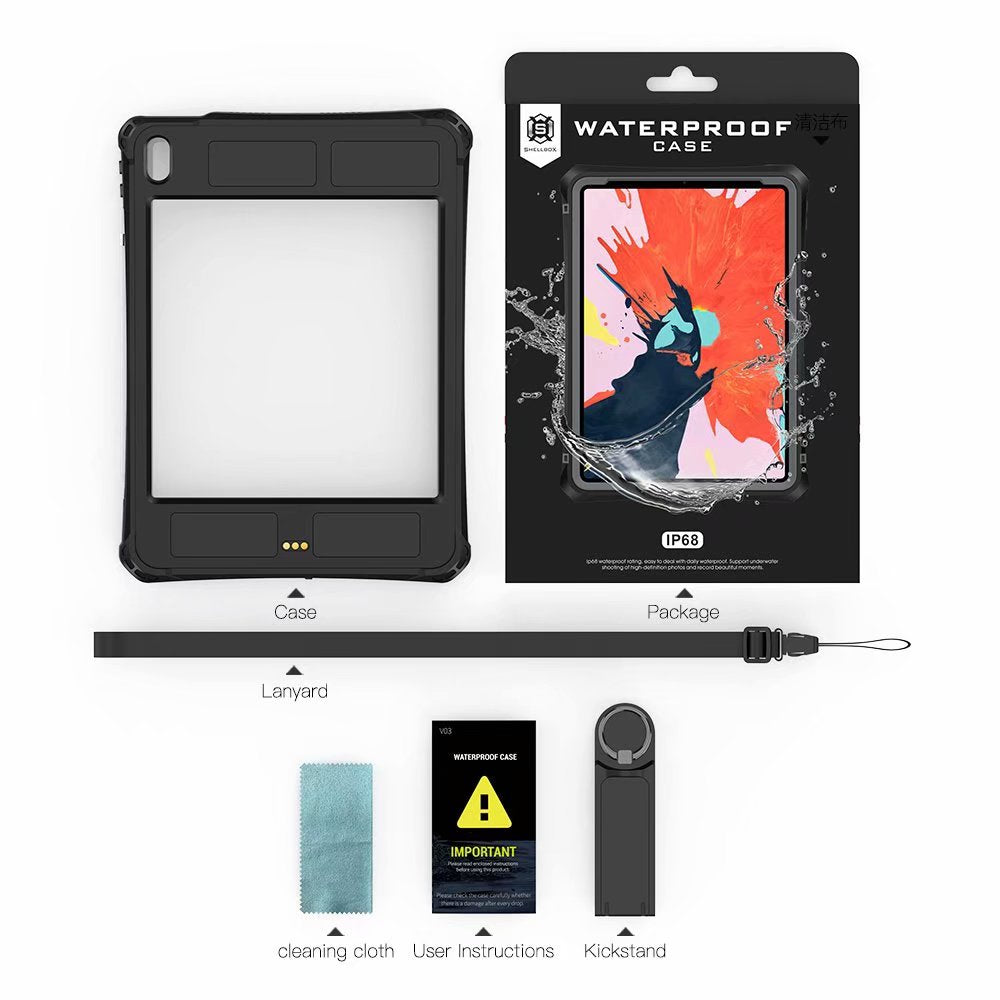 ultramarinetech-for-shellbox-burst-slim-clear-waterproof-ipad-air-4-tablet-case-3