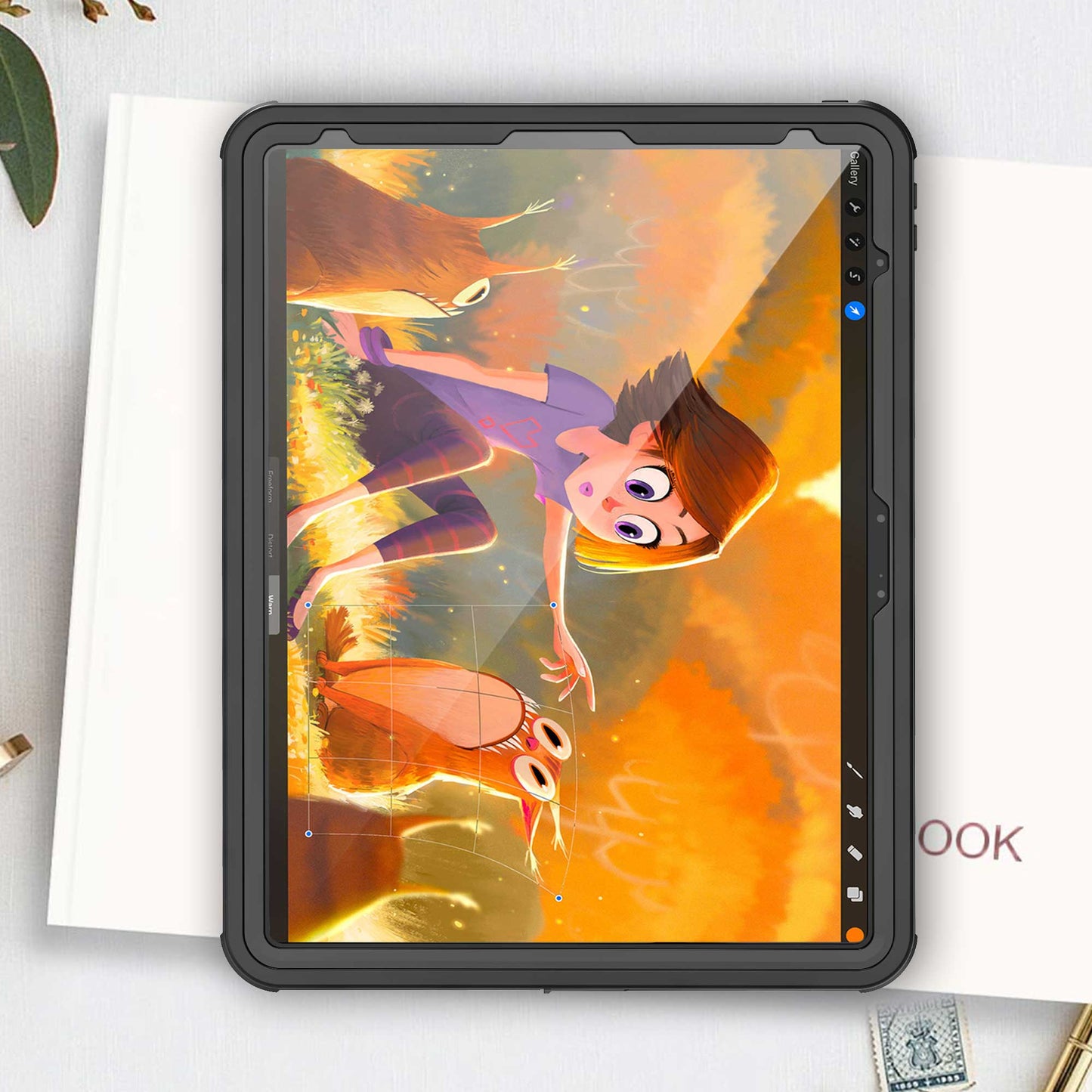ultramarinetech-for-shellbox-burst-slim-clear-waterproof-ipad-air-8-13-inch-tablet-case-8
