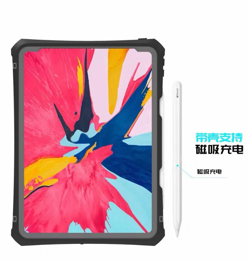 ultramarinetech-for-shellbox-burst-slim-clear-waterproof-ipad-pro-11-2018-tablet-case-4