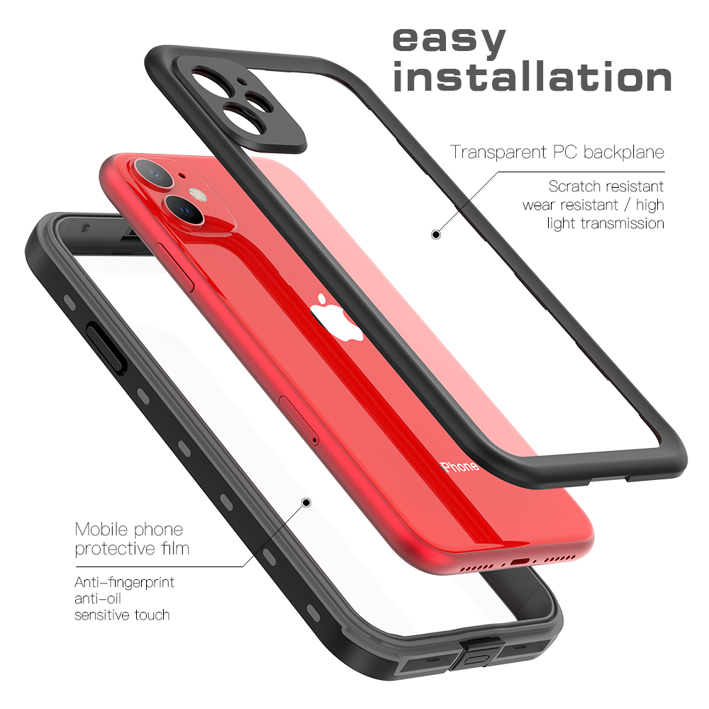 ultramarinetech-for-shellbox-dot-clear-ip68-waterproof-iphone-11-phone-case-3