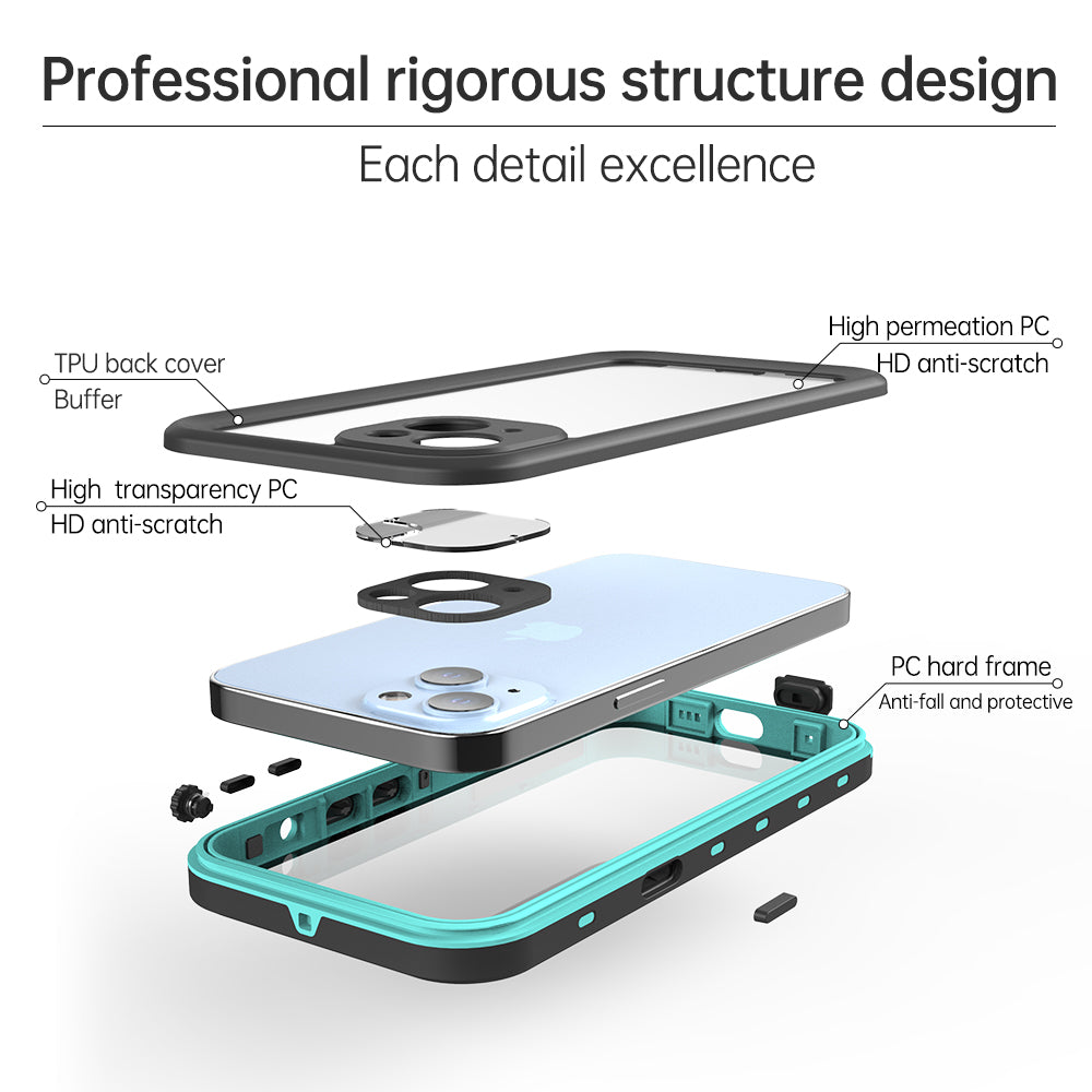 ultramarinetech-for-shellbox-dot-clear-ip68-waterproof-iphone-14-phone-case-14