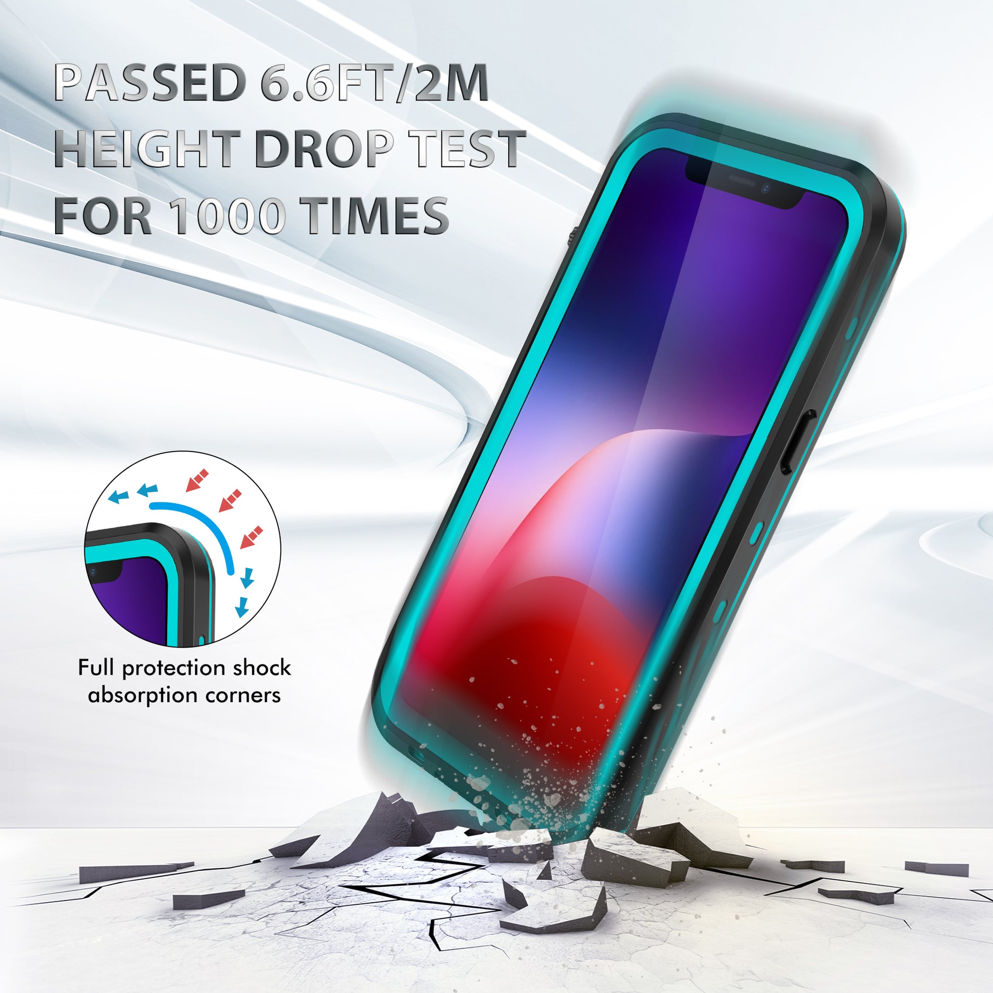 ultramarinetech-for-shellbox-dot-clear-ip68-waterproof-iphone-15-phone-case-1