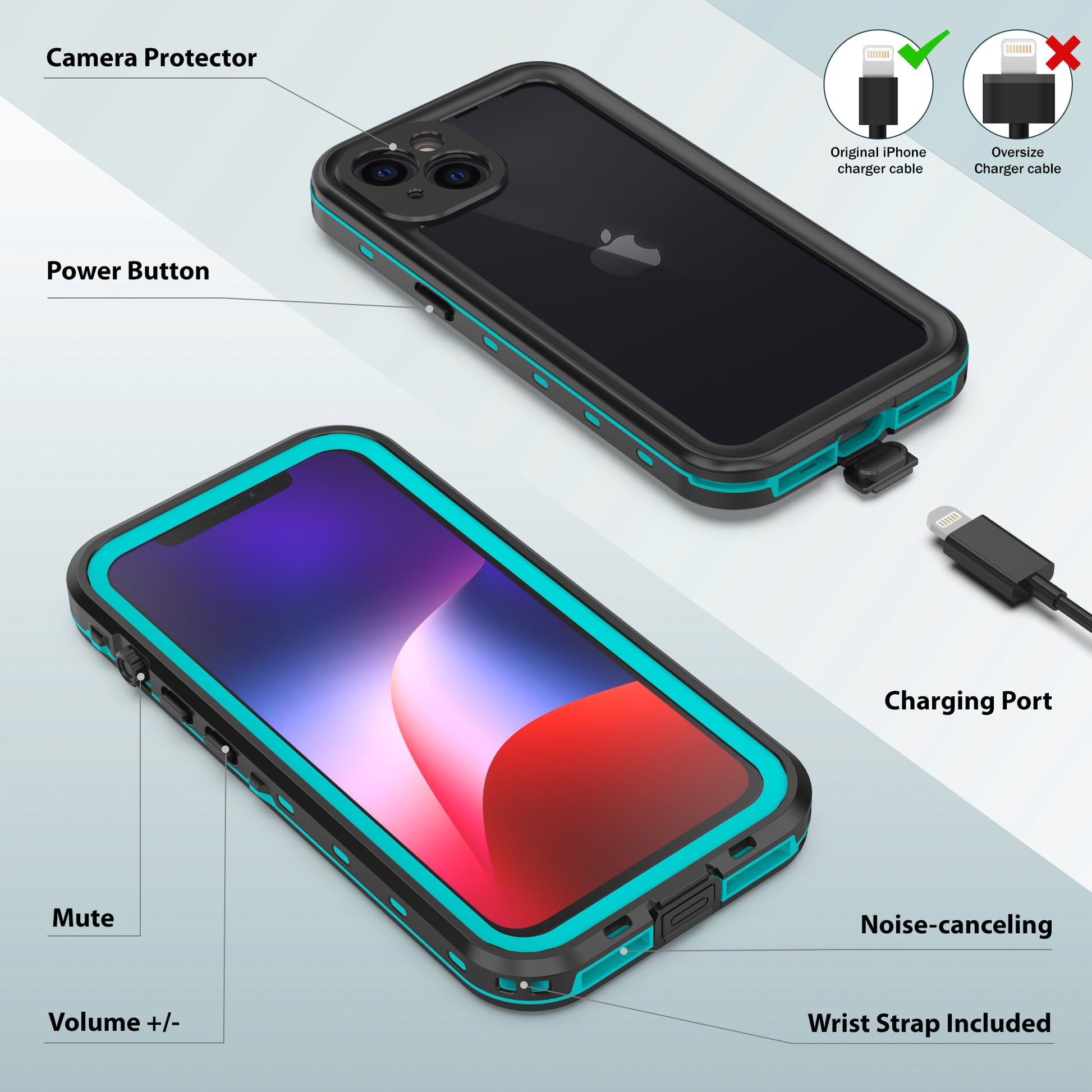 ultramarinetech-for-shellbox-dot-clear-ip68-waterproof-iphone-15-phone-case-5