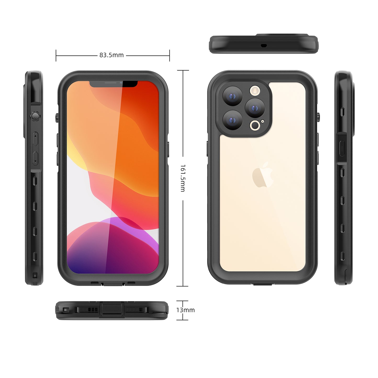 ultramarinetech-for-shellbox-dot-clear-ip68-waterproof-iphone-16-pro-max-phone-case-2