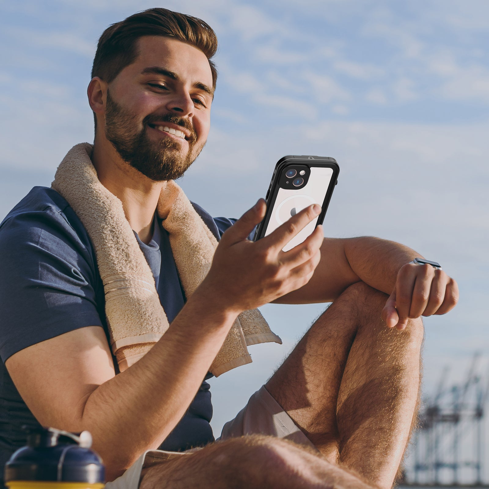 ultramarinetech-for-shellbox-dot-clear-magsafe-waterproof-iphone-14-phone-case-10