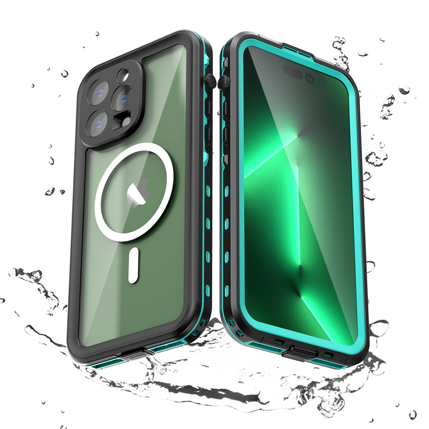 ultramarinetech-for-shellbox-dot-clear-magsafe-waterproof-iphone-14-pro-max-phone-case-15