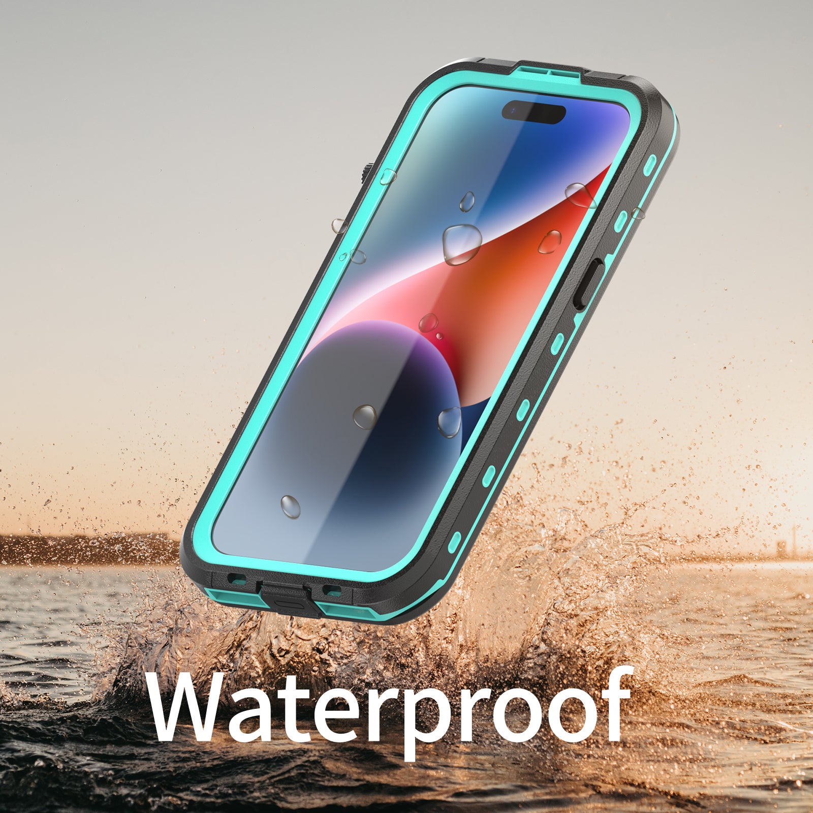 ultramarinetech-for-shellbox-dot-clear-magsafe-waterproof-iphone-15-phone-case-4