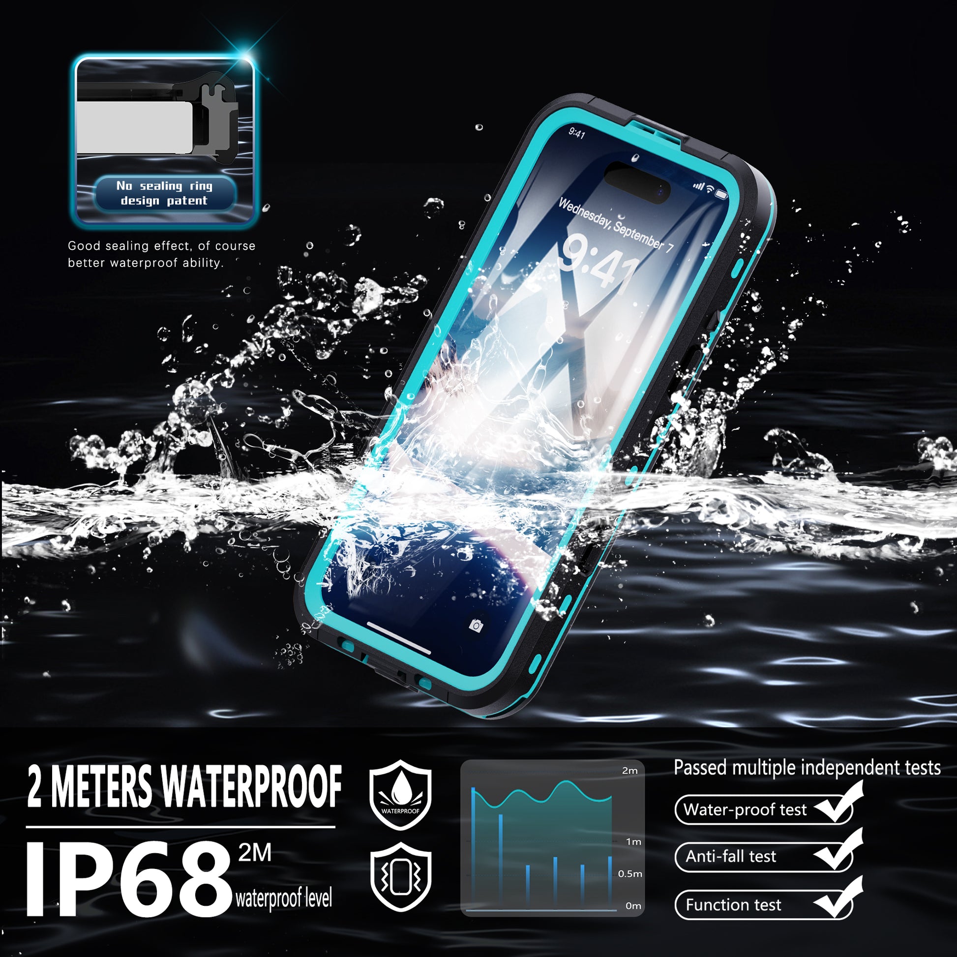 ultramarinetech-for-shellbox-dot-clear-magsafe-waterproof-iphone-16-plus-phone-case-10