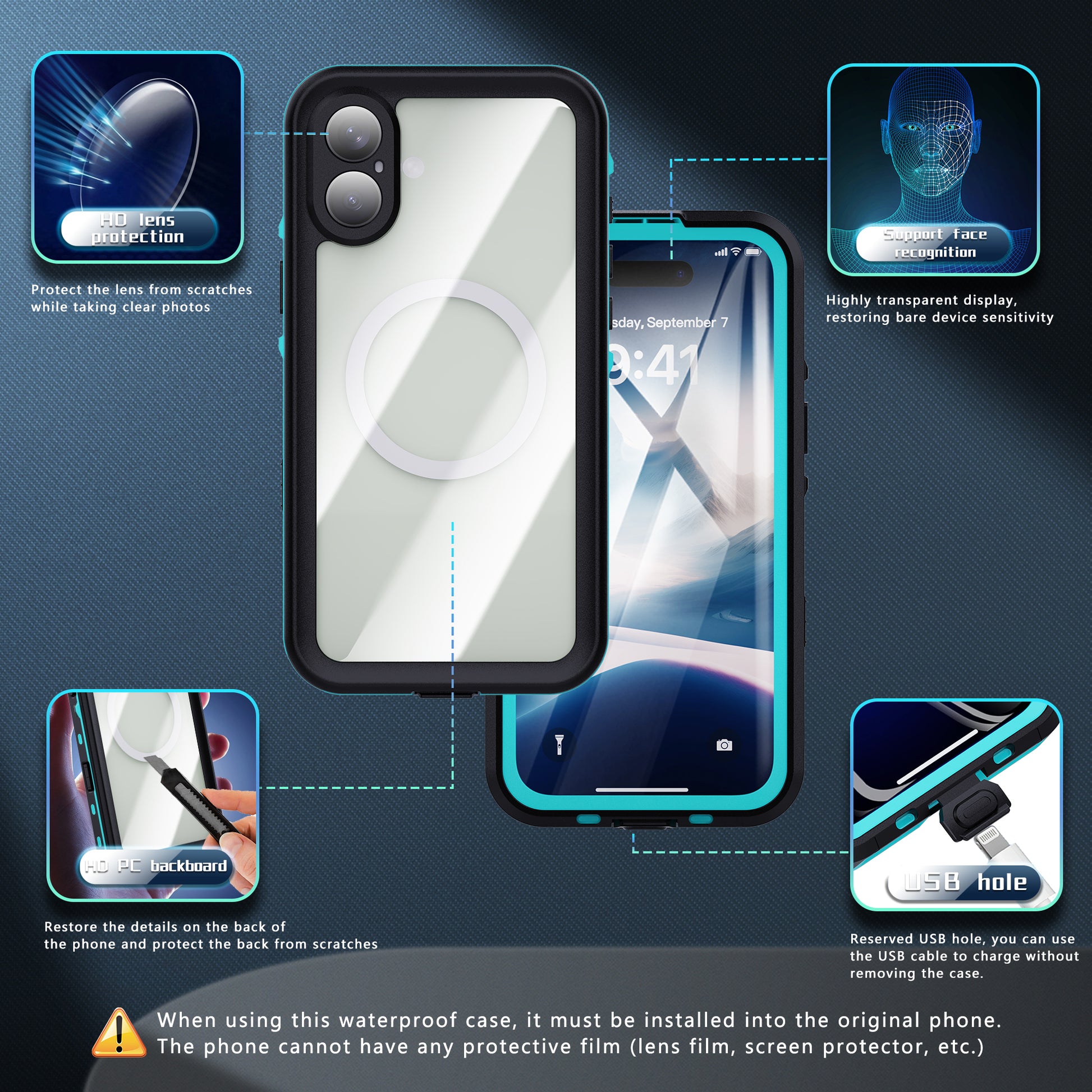 ultramarinetech-for-shellbox-dot-clear-magsafe-waterproof-iphone-16-plus-phone-case-4