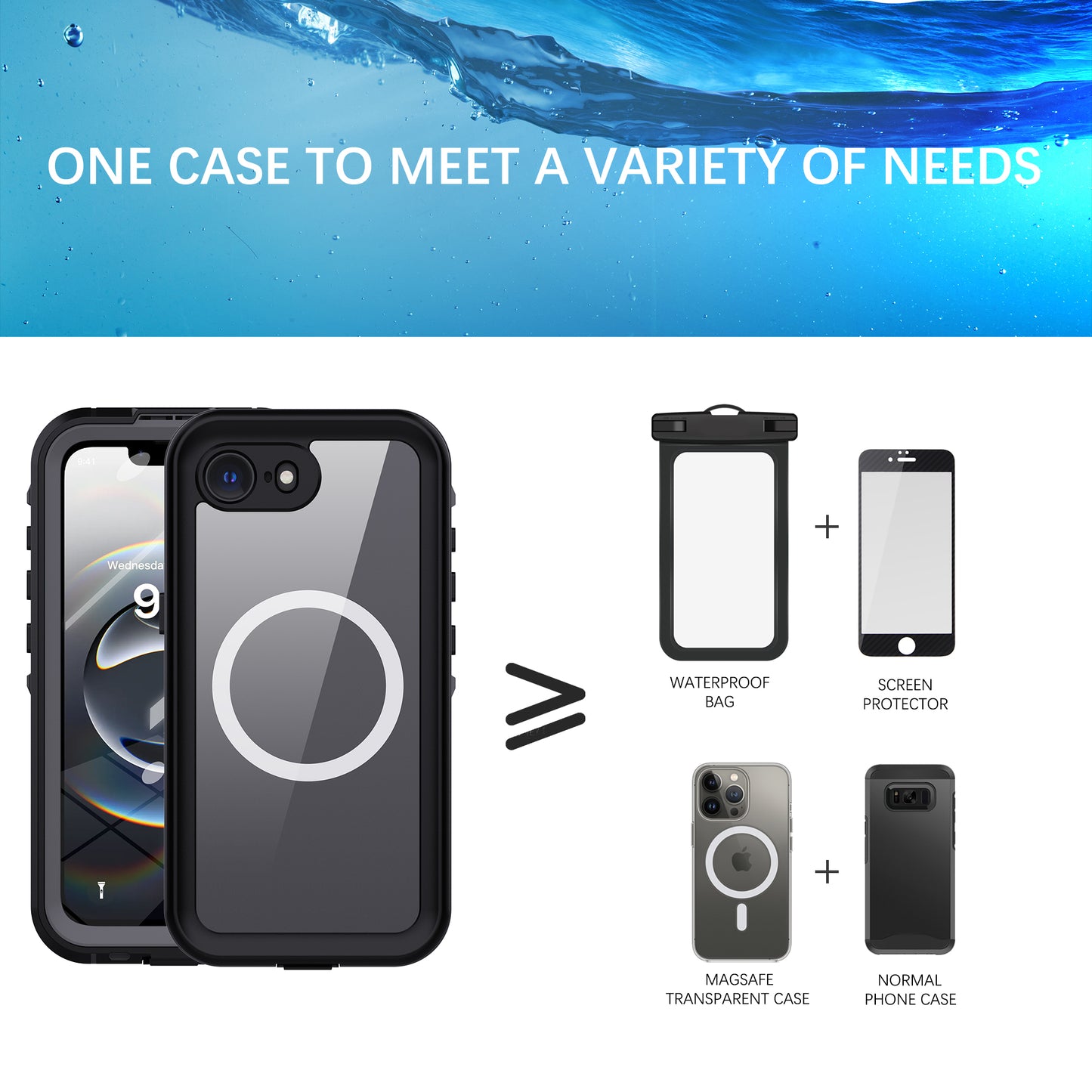 ultramarinetech-for-shellbox-dot-clear-magsafe-waterproof-iphone-17e-phone-case-2