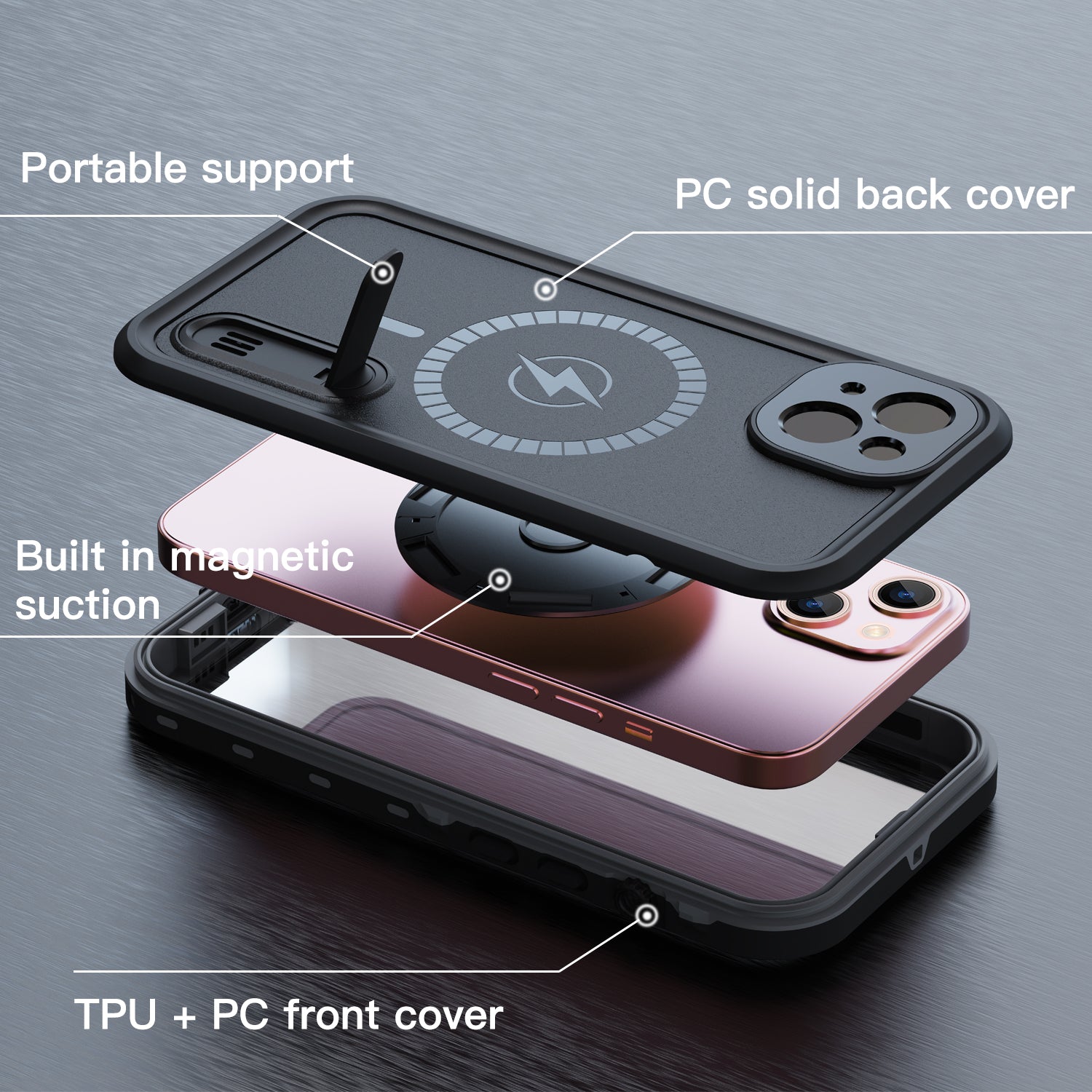 ultramarinetech-for-shellbox-stand-magsafe-waterproof-iphone-13-phone-case-9