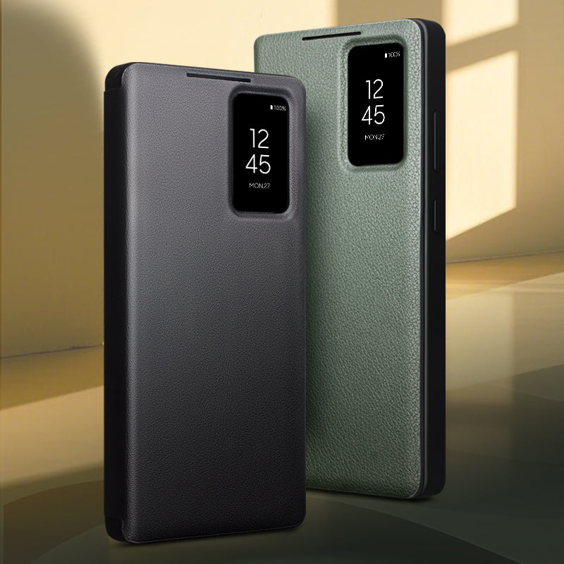 ultramarinetech-qialion-auto-wake-sleep-genuine-leather-galaxy-s25-ultra-phone-cover-2