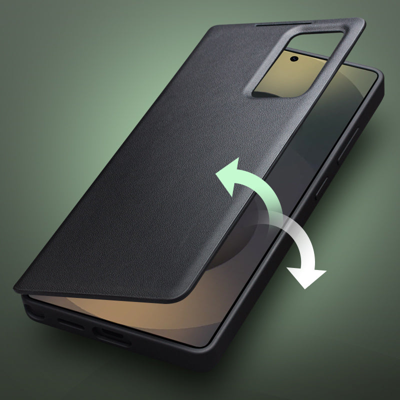 ultramarinetech-qialion-auto-wake-sleep-genuine-leather-galaxy-s25-ultra-phone-cover-6