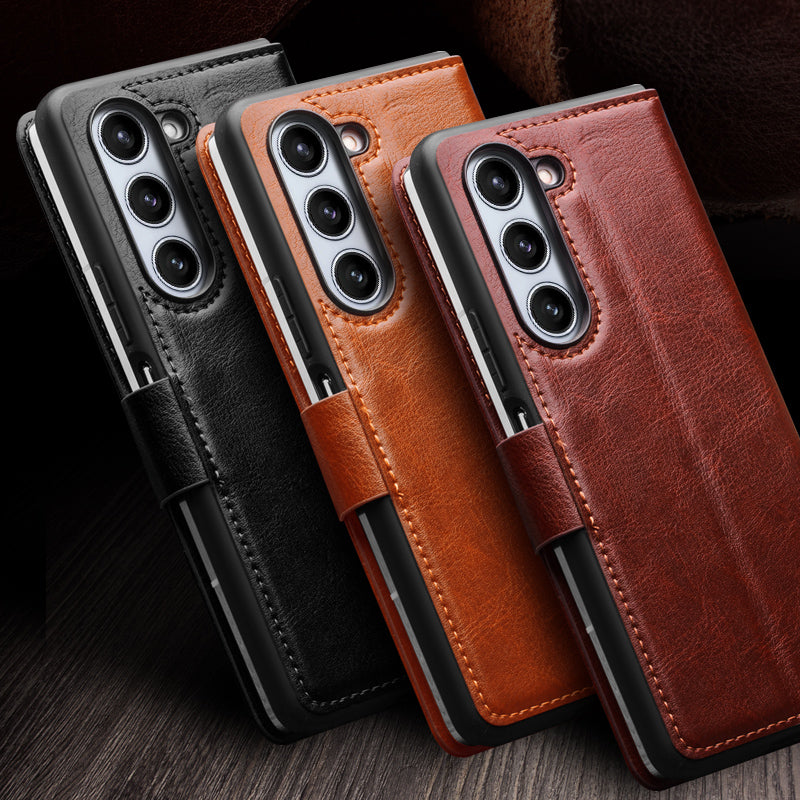 ultramarinetech-qialion-business-wallet-genuine-leather-galaxy-z-fold5-phone-case-5