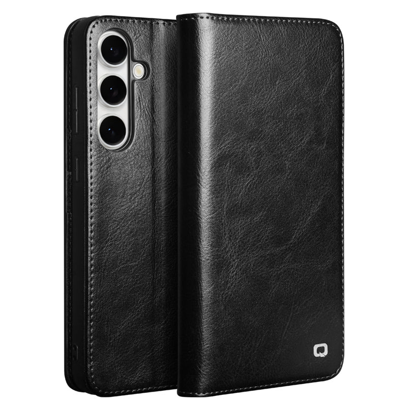ultramarinetech-qialion-wallet-glossy-cowhide-leather-galaxy-s24-fe-phone-case-4