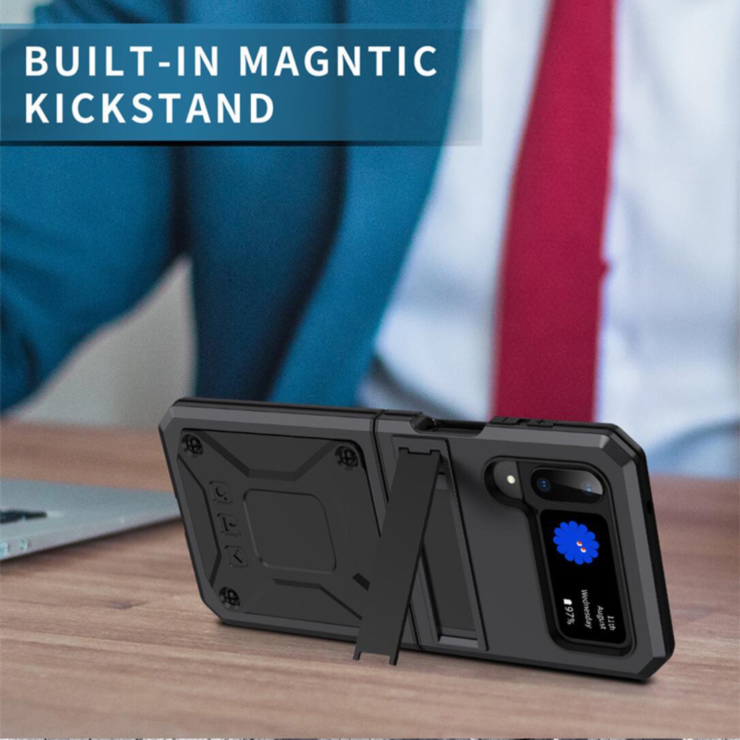 ultramarinetech-r-just-stand-galaxy-z-flip4-phone-case-military-shockproof-11