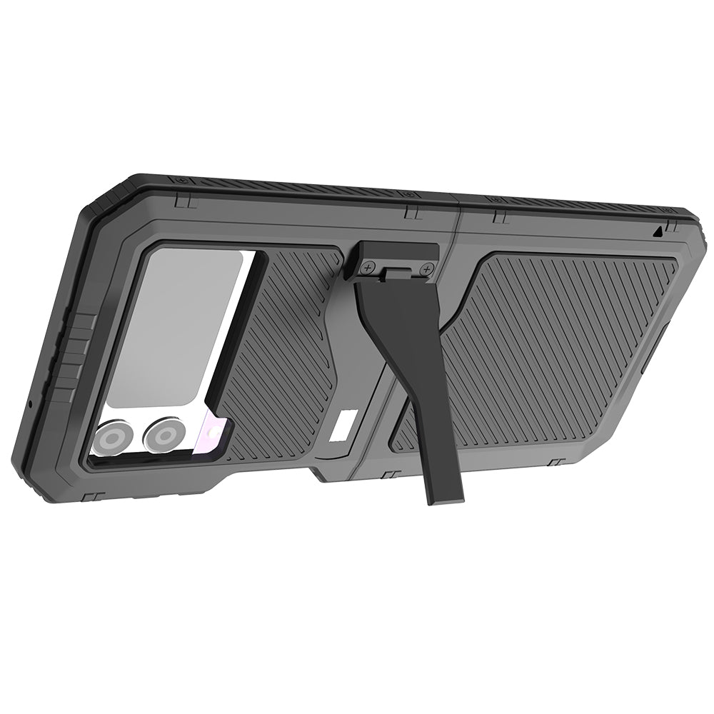 ultramarinetech-r-just-vajra-stand-metal-galaxy-z-flip4-phone-case-2