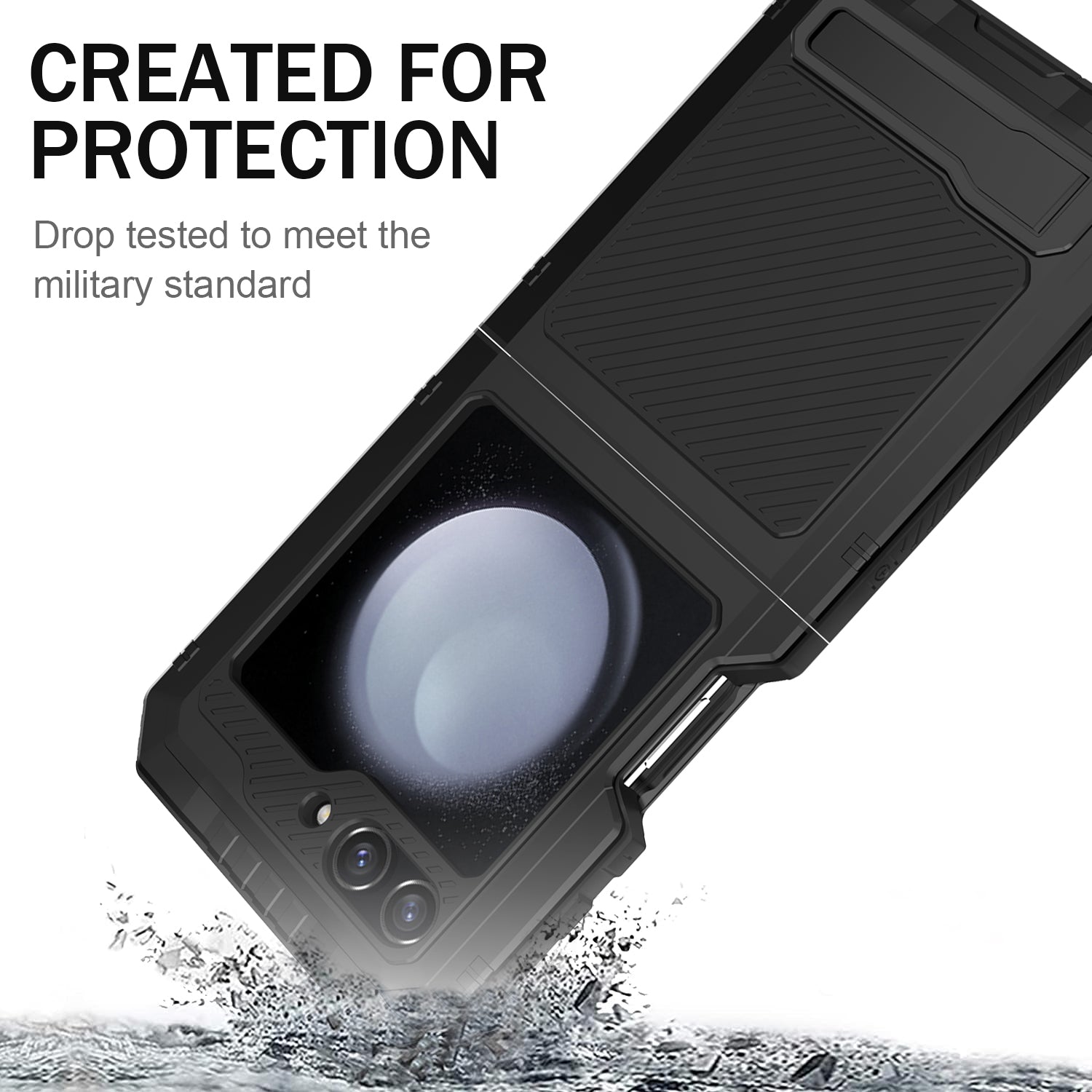 ultramarinetech-r-just-vajra-stand-metal-galaxy-z-flip5-phone-case-1