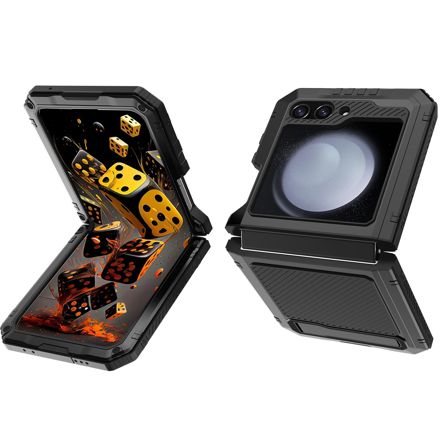 ultramarinetech-r-just-vajra-stand-metal-galaxy-z-flip5-phone-case-2