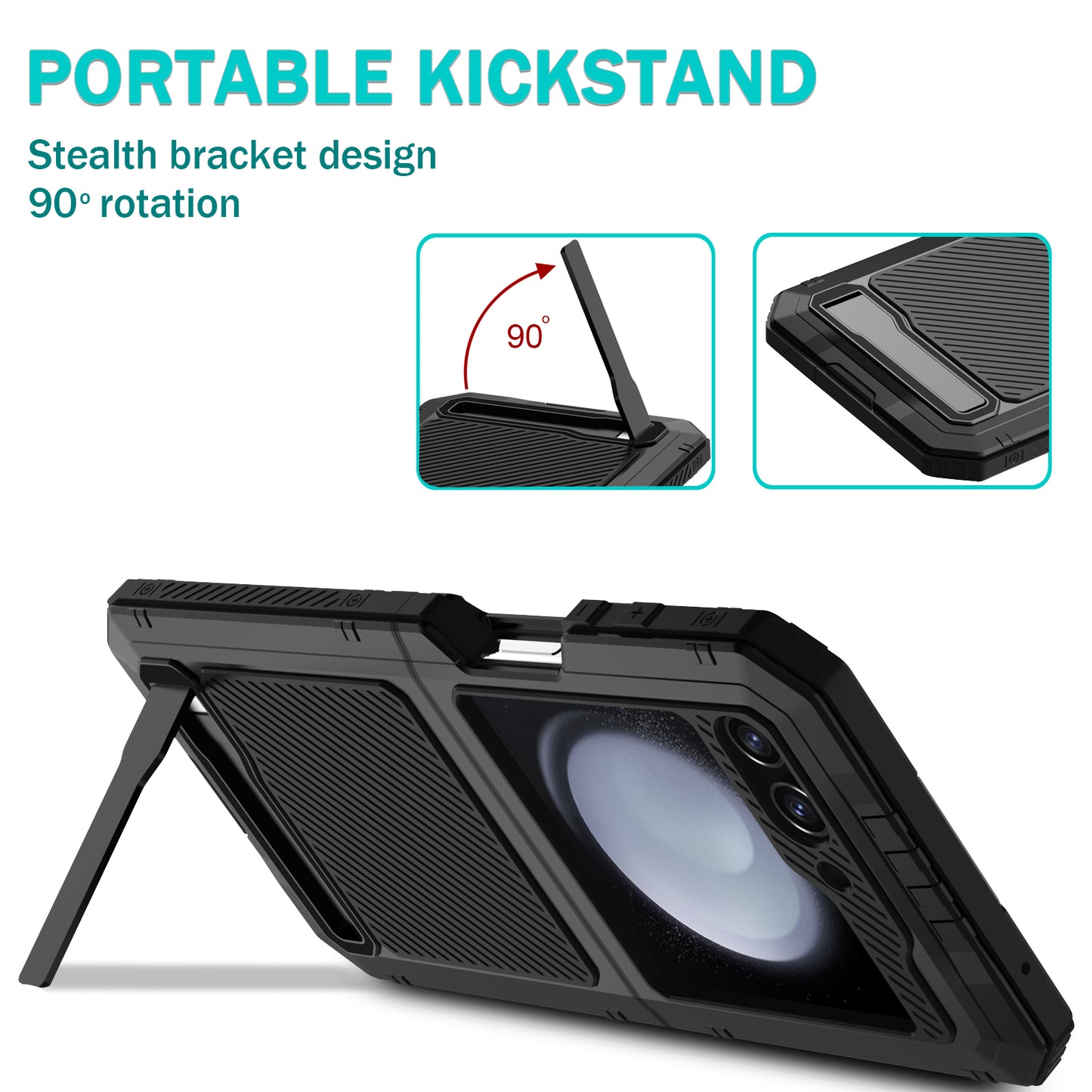 ultramarinetech-r-just-vajra-stand-metal-galaxy-z-flip5-phone-case-4