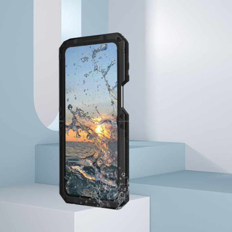 ultramarinetech-r-just-vajra-stand-metal-galaxy-z-flip5-phone-case-8