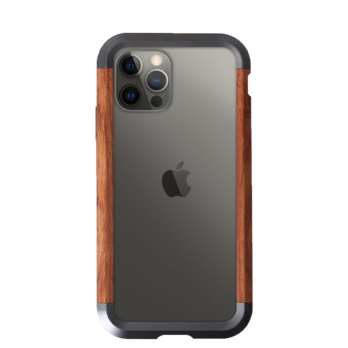 Ultramarine Technology with Unique Wood & Metal Hybrid Phone Case All-Scenario Protection