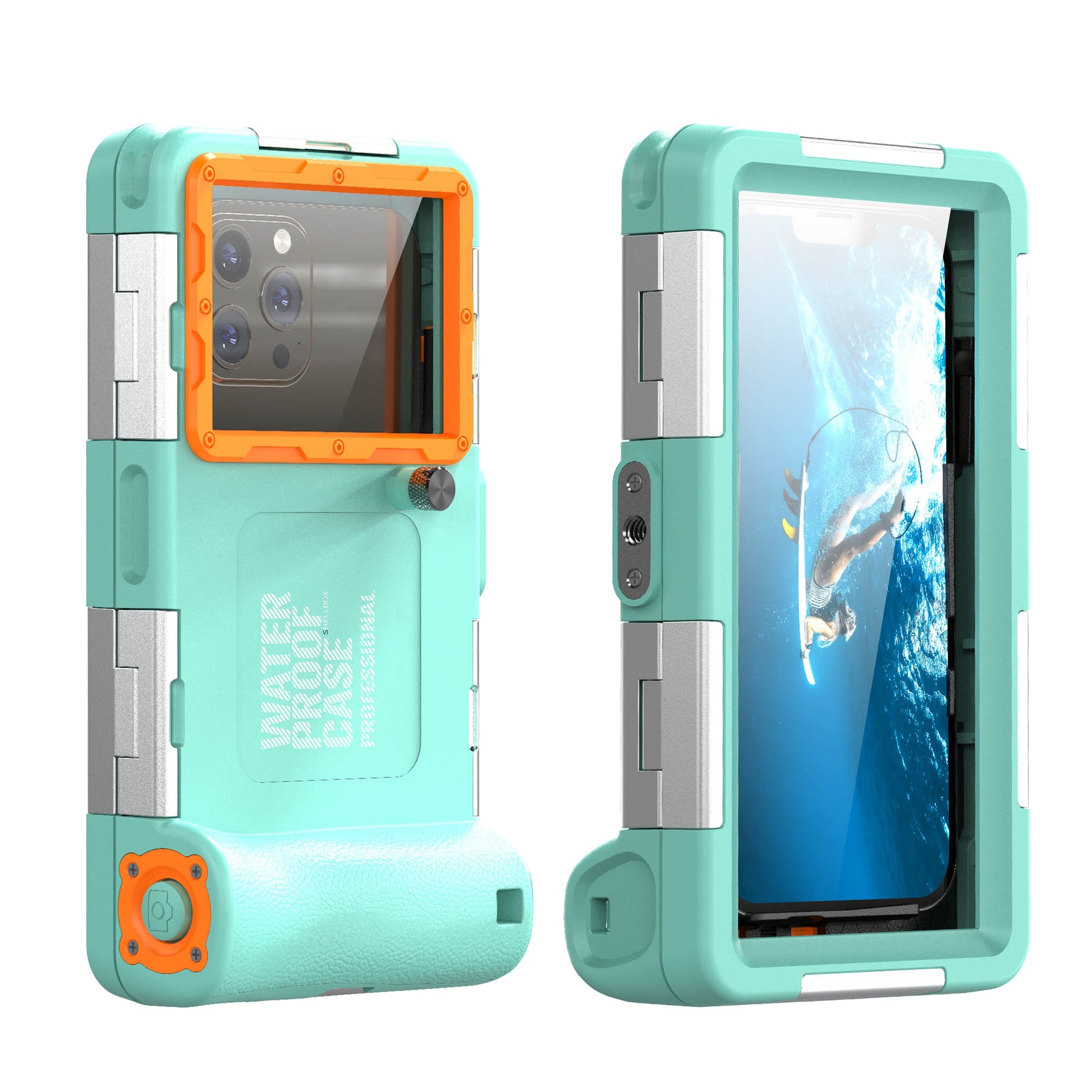 Ultramarine Technology Universal 15M Waterproof Diving Phone Case with Vacuum Vent Hook