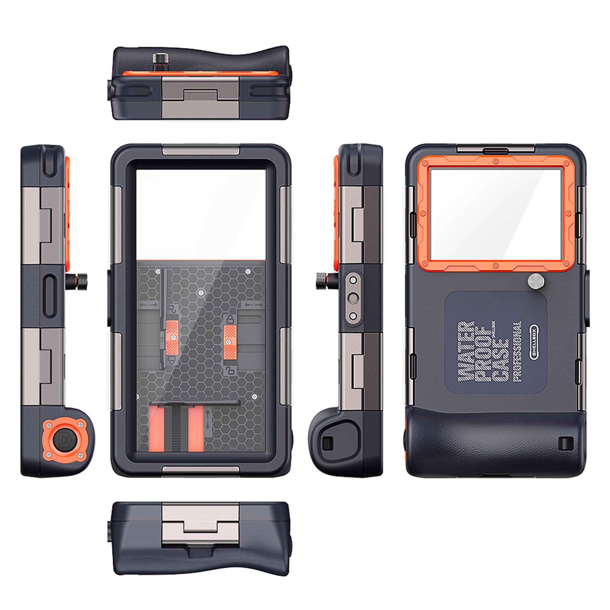 Ultramarine Technology Universal 15M Waterproof Diving Phone Case with Vacuum Vent Hook