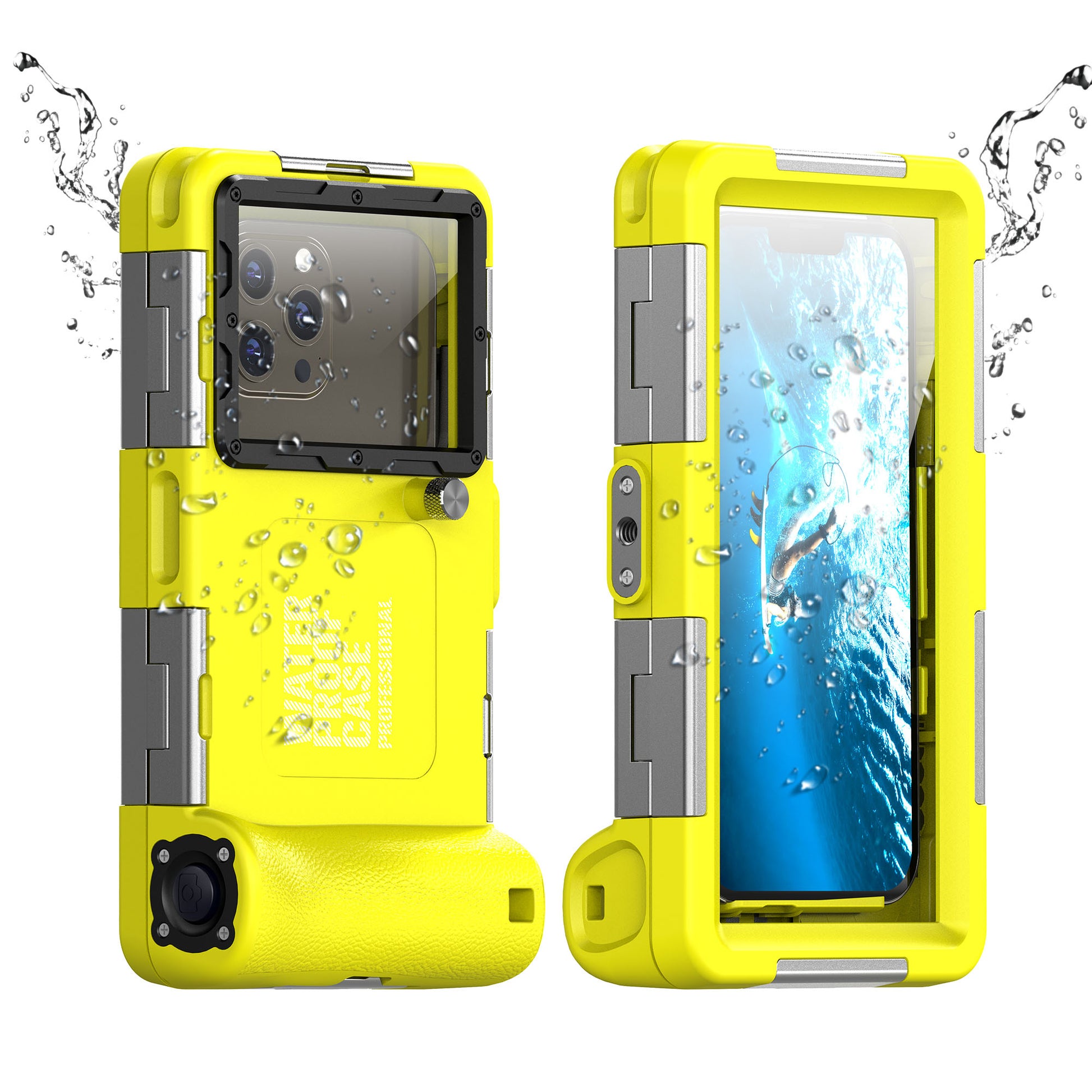 Ultramarine Technology Universal 15M Waterproof Diving Phone Case with Vacuum Vent Hook