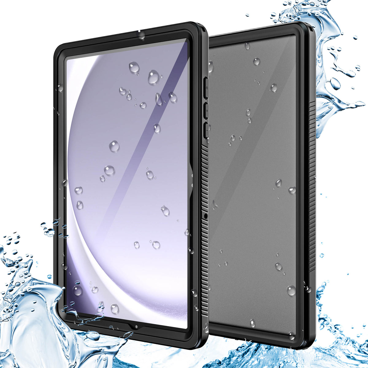 Ultramarine Technology with Waterproof Tablet Case - 360 Armored Rugged Cover | Military Grade