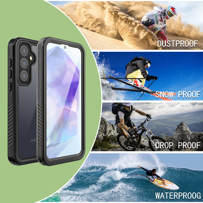 Twill Swimming IP68 Waterproof Samsung Galaxy A55 Case Bumper Combo