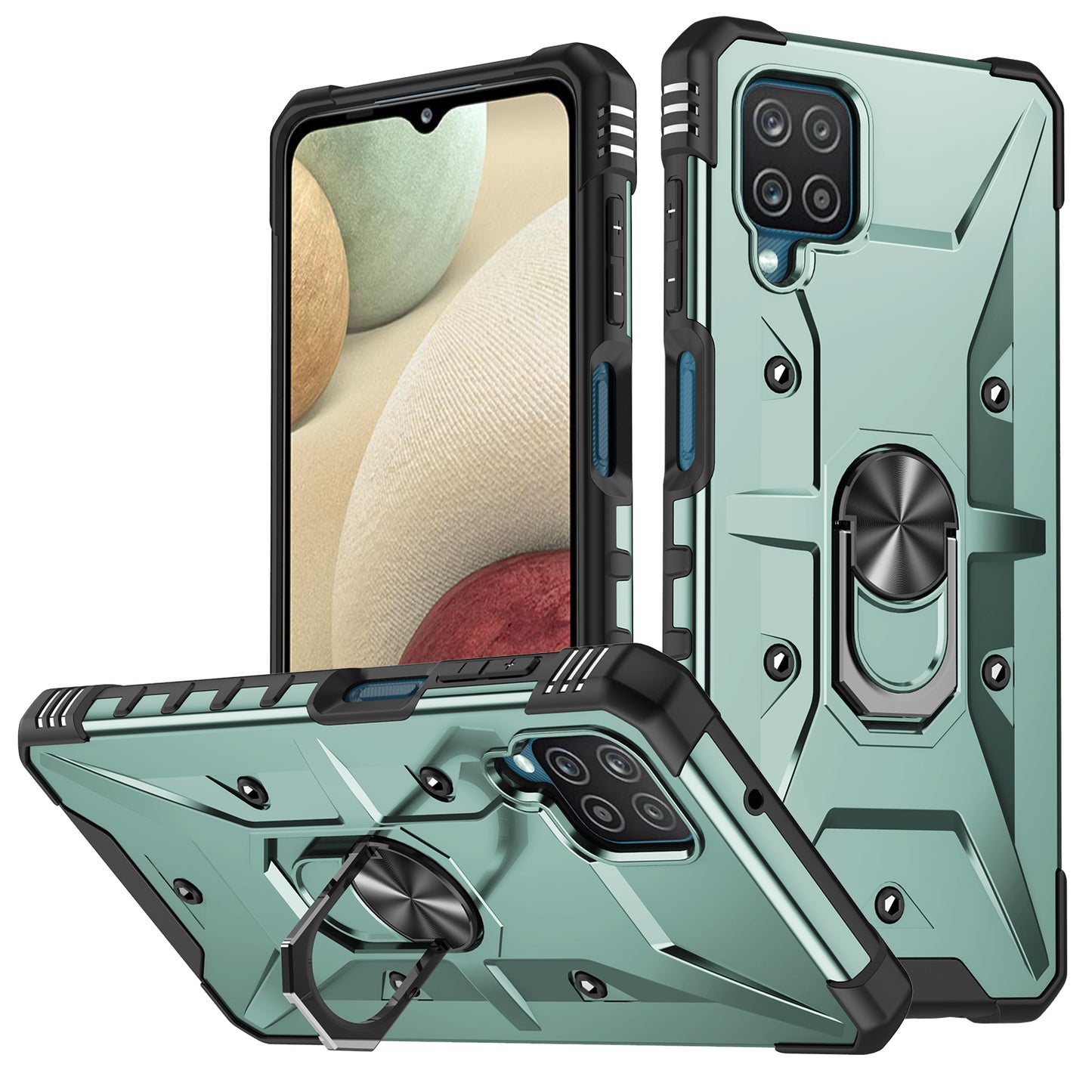 Boundary Galaxy A52s Case Ring Holder Kickstand