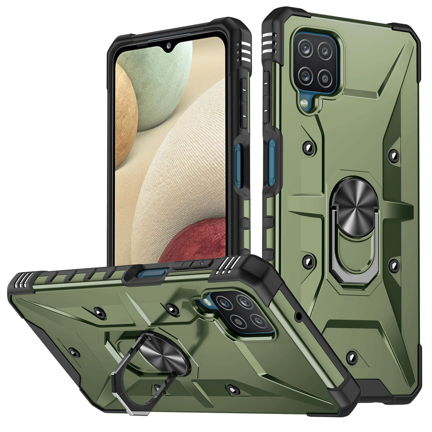 Boundary Galaxy A52s Case Ring Holder Kickstand