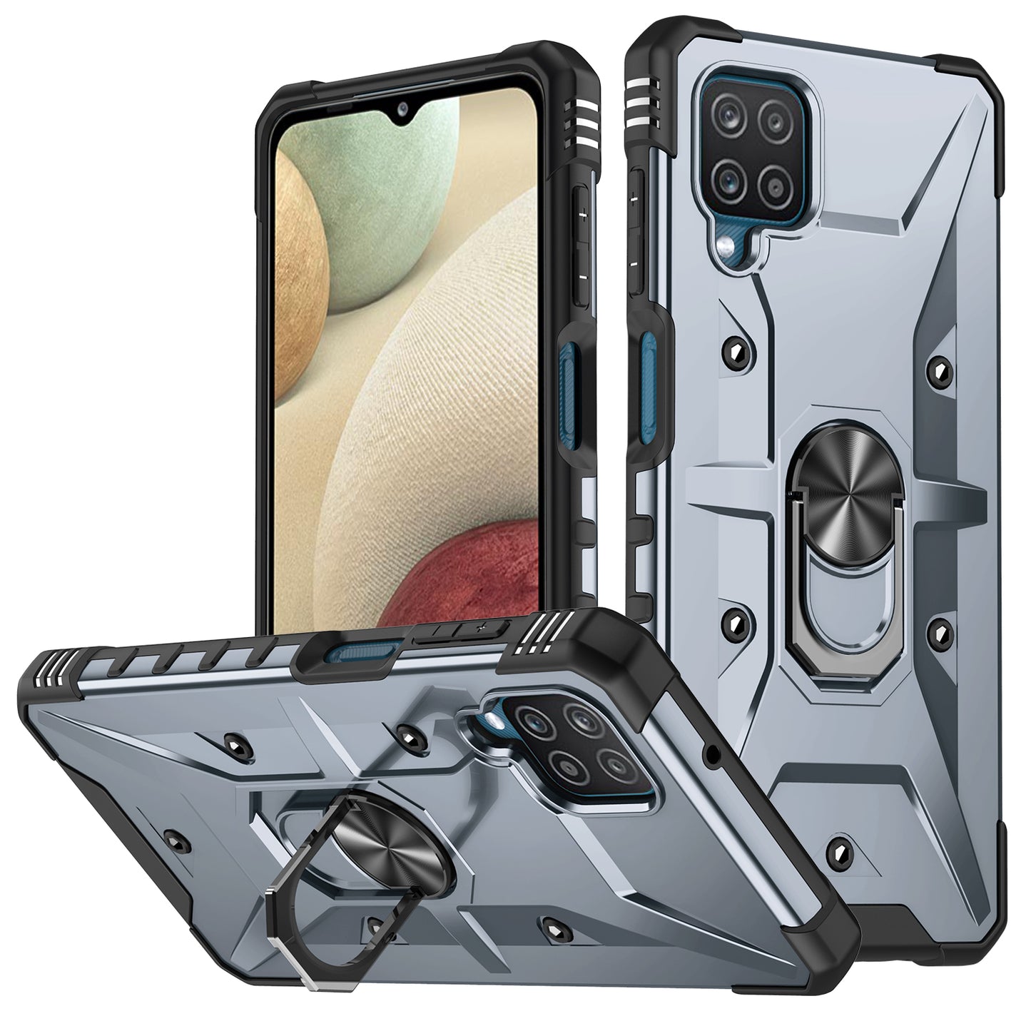 Boundary Galaxy A52s Case Ring Holder Kickstand