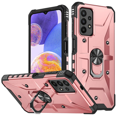 Boundary Galaxy A04 Case Ring Holder Kickstand