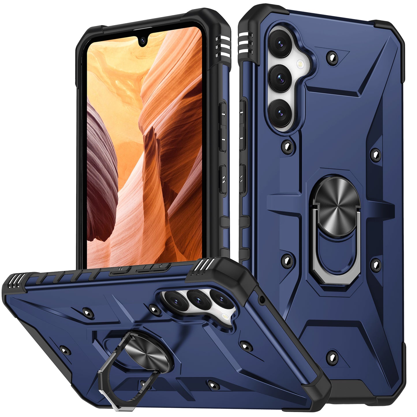 Boundary Galaxy A54 Case Ring Holder Kickstand