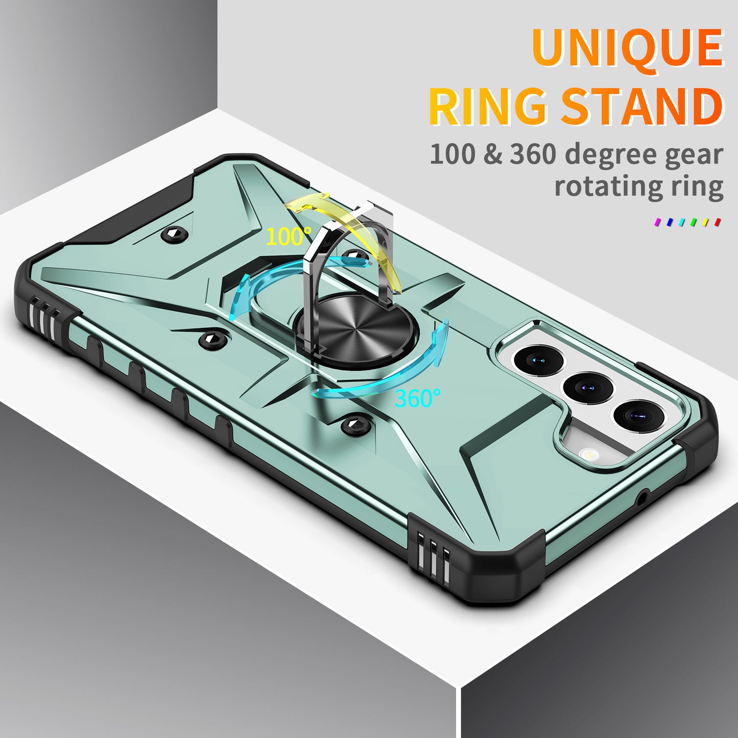 Boundary Galaxy S20 FE Case Ring Holder Kickstand