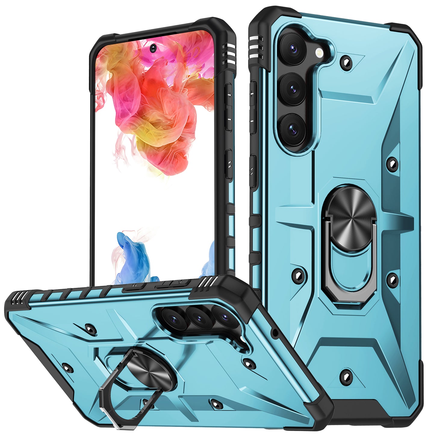 Boundary Galaxy S23 FE Case Ring Holder Kickstand