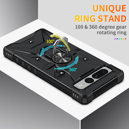 Boundary Google Pixel 7 Pro Case Ring Holder Kickstand