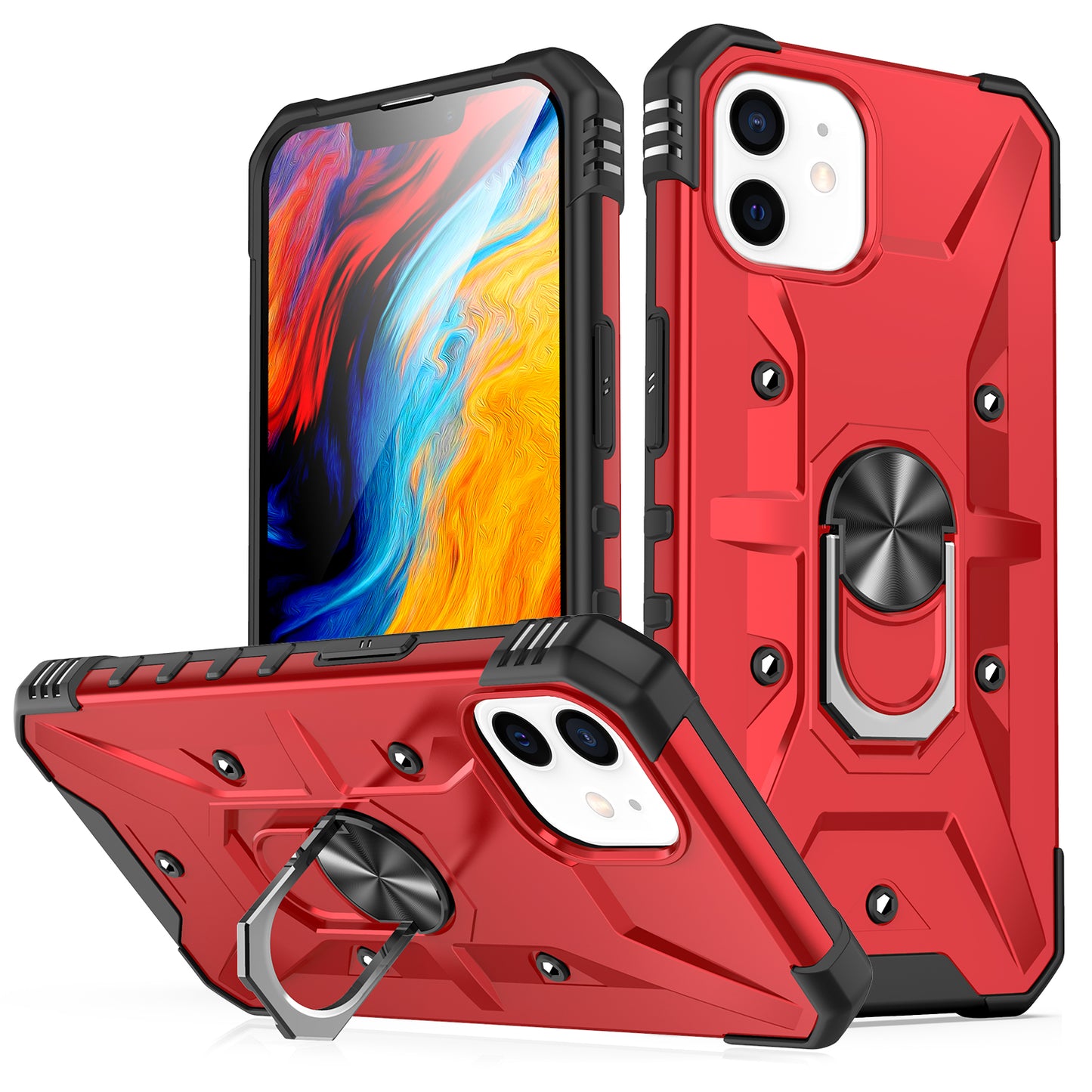 Boundary iPhone 11 Case Ring Holder Kickstand