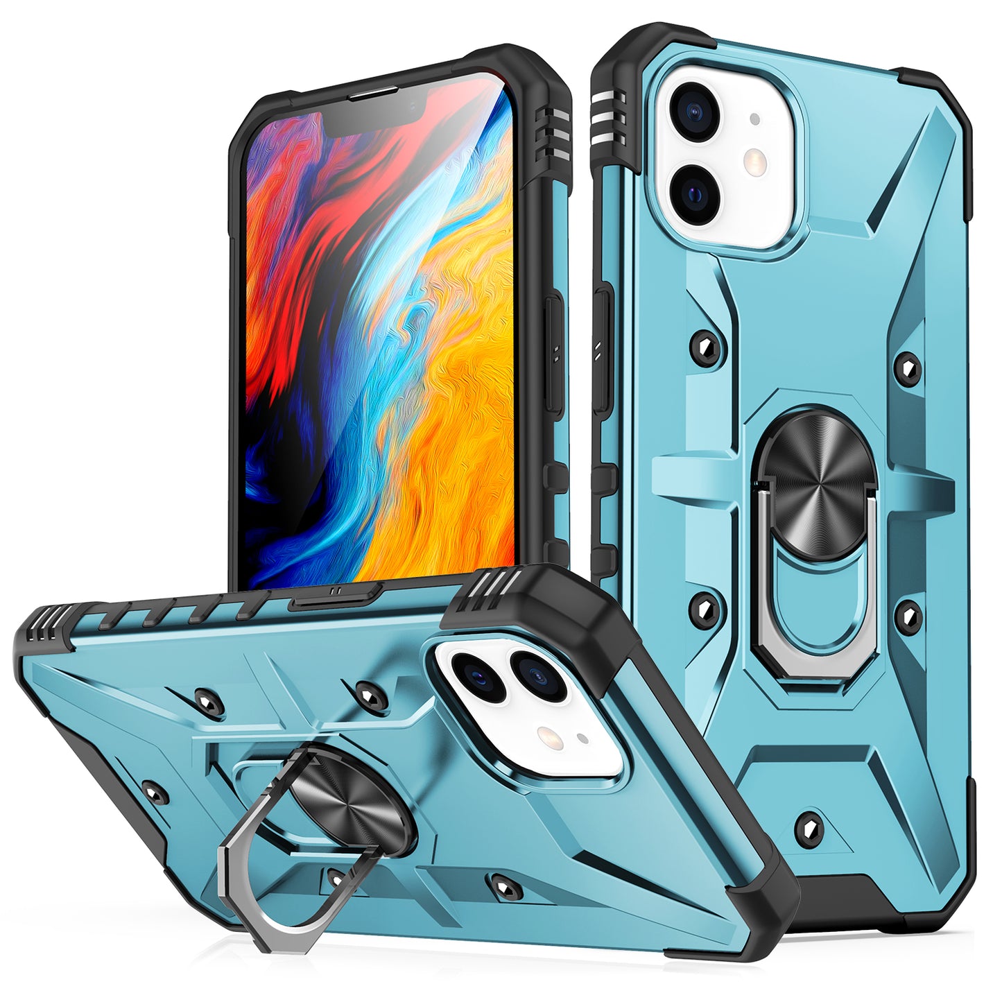 Boundary iPhone 11 Case Ring Holder Kickstand