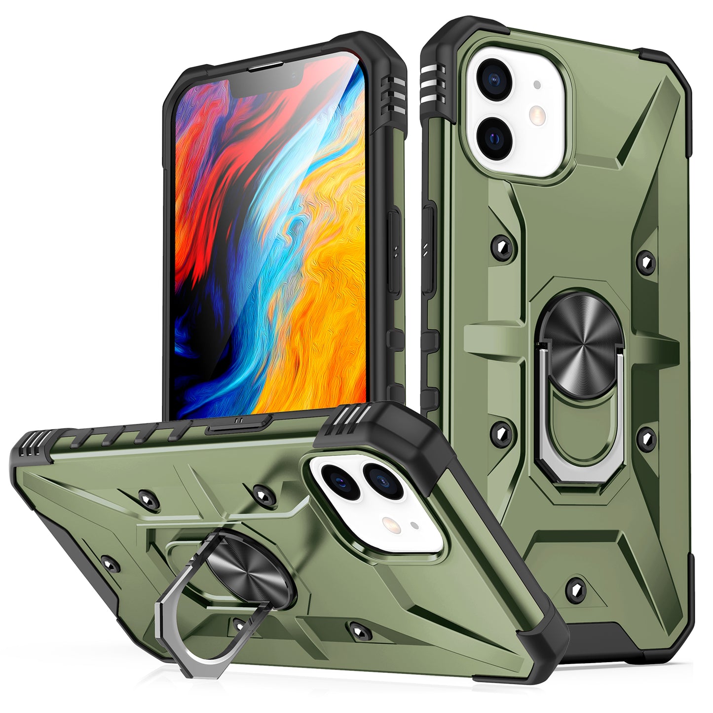 Boundary iPhone 11 Case Ring Holder Kickstand