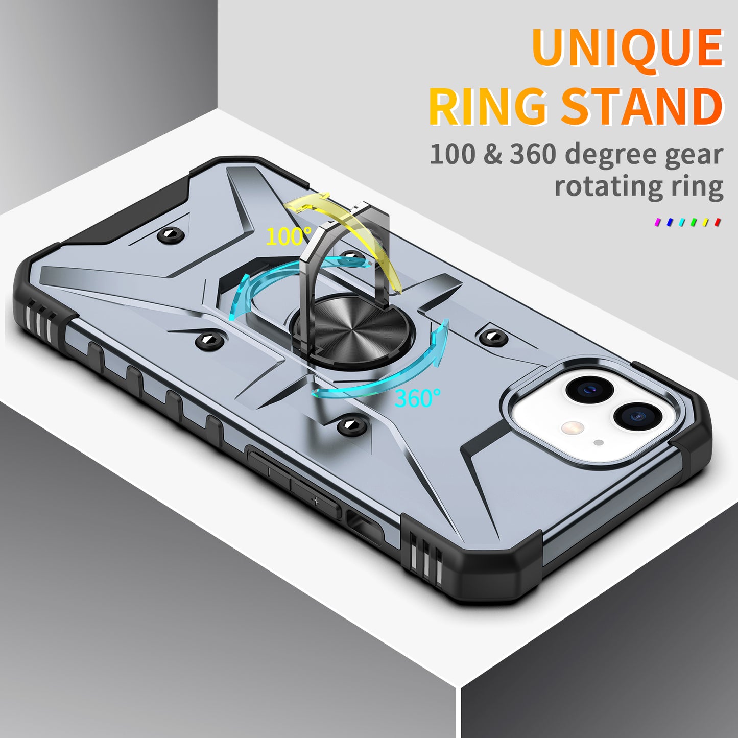 Boundary iPhone 11 Case Ring Holder Kickstand