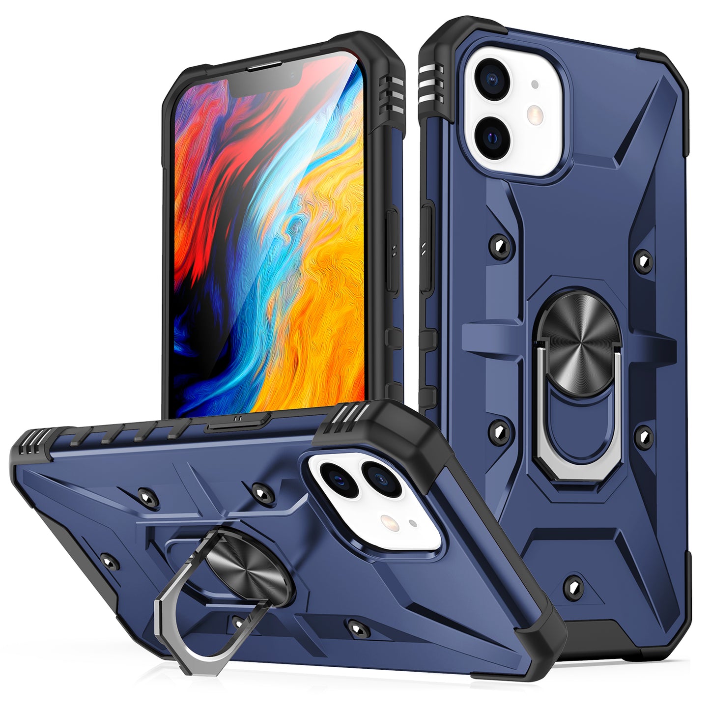 Boundary iPhone 11 Case Ring Holder Kickstand