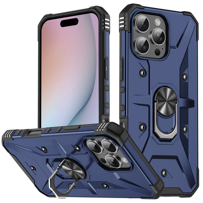 Boundary iPhone 15 Pro Max Case Ring Holder Kickstand